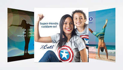 Criação de Posts para Redes Sociais | Clínica Coti
