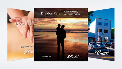 Posts para Mídias Sociais | Clínica Coti