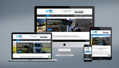 Criação de Website Responsivo | Hadassa Mudanças