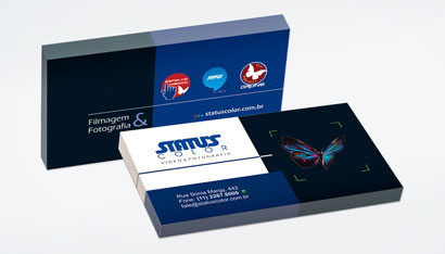 Criação de Cartão de Visita | Status Color