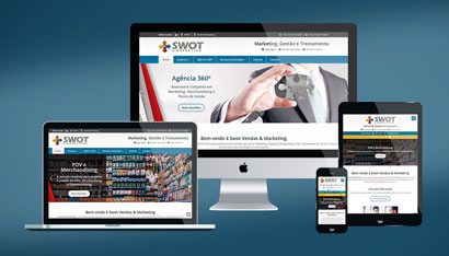 Criação de Website Responsivo | Swot & Marketing